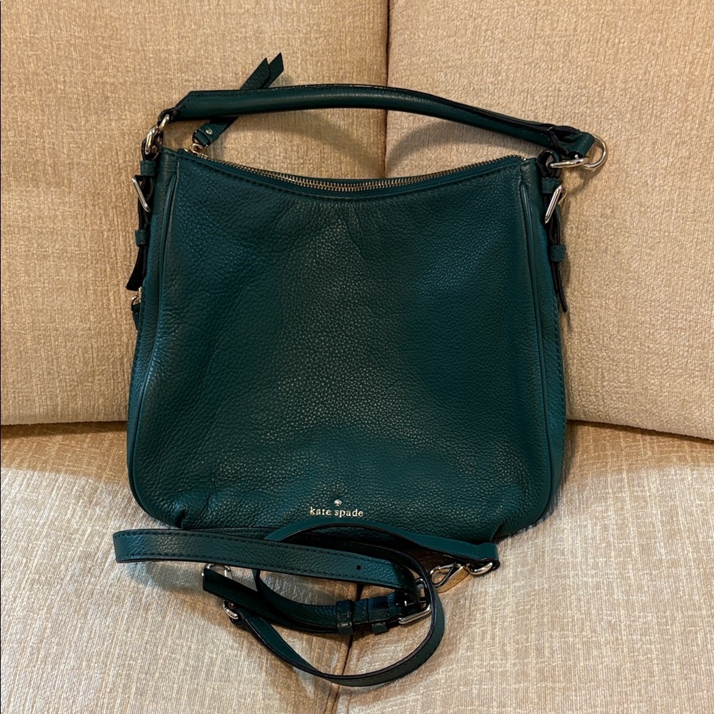 Kate Spade Dark Green Hobo Bag - Picture 13 of 13